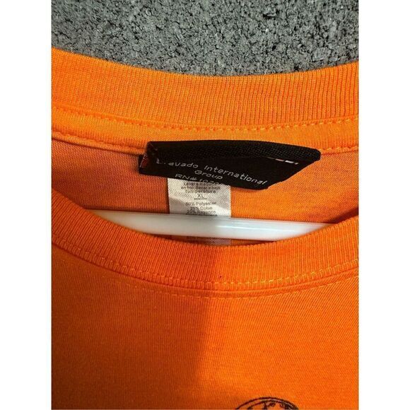 Harley Davidson Knoxville Factory Custom Crew Neck Short Sleeve T-Shirt Orange X - Picture 2 of 4